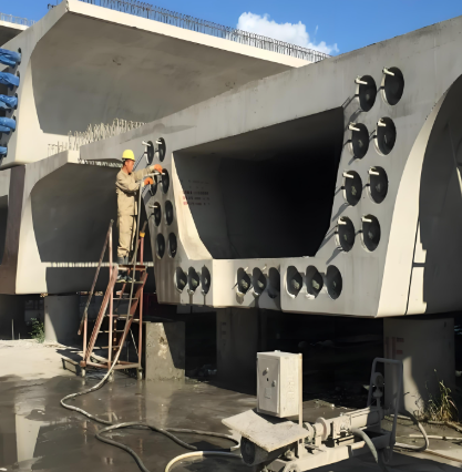 布尔津压浆料施工流程及注意事项